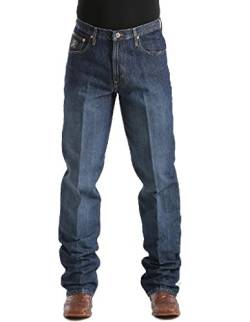 Cinch Herren Black Label Loose Fit Jeans, Dark Stone, 38W / 32L von Cinch