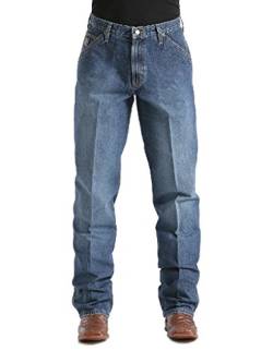 Cinch Herren Blue Label Carpenter Lose Fit Jeans - Blau - 34W / 32L von Cinch