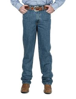 Cinch Herren Jeans Bronze Label Slim Fit - Blau - 34W / 36L von Cinch