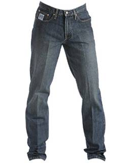 Cinch Men's White Label Relaxed Fit Jean, Dark Wash, 38W x 30L von Cinch