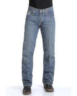 Cinch White Label Herren Jeans mit lockerer Passform - Blau - 33W / 36L von Cinch