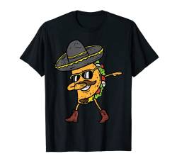 Dabbing Taco Dab Lustiger mexikanischer Cinco De Mayo Herren Jungen Kinder T-Shirt von Cinco De Mayo Shirts Women Men Kids Mexican Gifts