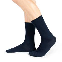 Ciocca Herren-Socken Kurz Warm Gezwirnte Baumwolle Strapazierfähig - 6 Paar [450/1W_085_II_6] von Ciocca