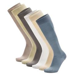 Ciocca Kurzen Socken 100% Filo Scozia Glatt - 6 Paar [310_095_105_6] von Ciocca