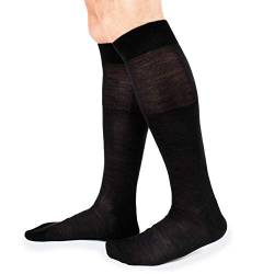 Ciocca Lange Glatte Socken Wollseide - 3/6 Paar - Made in Italy [844_020_115_3] von Ciocca