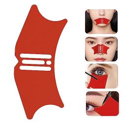 Nasenkontur-Schablonen für Make-up,Multifunktionale Nasenschattenschablone aus Silikon - Leichte, weiche und glatte Konturschablone für Make-up-Werkzeug für verschiedene Gesichtsformen Cipliko von Cipliko