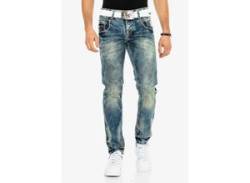 Bequeme Jeans CIPO & BAXX Gr. 29, Länge 32, blau Herren Jeans von Cipo & Baxx