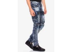 Bequeme Jeans CIPO & BAXX Gr. 30, Länge 32, blau Herren Jeans von Cipo & Baxx