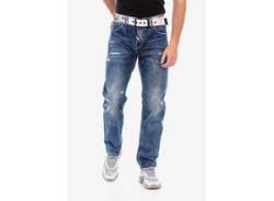 Bequeme Jeans CIPO & BAXX Gr. 30, Länge 32, blau Herren Jeans von Cipo & Baxx