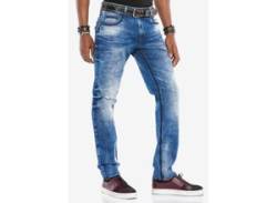 Bequeme Jeans CIPO & BAXX Gr. 30, Länge 34, blau (jeansblau) Herren Jeans von Cipo & Baxx