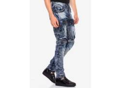 Bequeme Jeans CIPO & BAXX Gr. 30, Länge 34, blau Herren Jeans von Cipo & Baxx