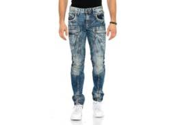 Bequeme Jeans CIPO & BAXX Gr. 30, Länge 34, blau Herren Jeans von Cipo & Baxx