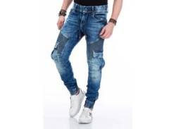 Bequeme Jeans CIPO & BAXX Gr. 31, Länge 32, blau Herren Jeans von Cipo & Baxx