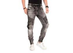 Bequeme Jeans CIPO & BAXX Gr. 33, Länge 34, schwarz Herren Jeans von Cipo & Baxx