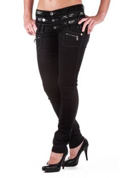 Cipo & Baxx Damen Jeans CBW-0313 Größe 28W / 32L von Cipo & Baxx