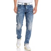 Cipo & Baxx Destroyed-Jeans Regular im Used-Look von Cipo & Baxx
