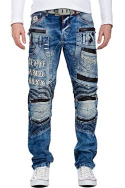 Cipo & Baxx Herren Jeans CD637 Blau W30/L34 von Cipo & Baxx