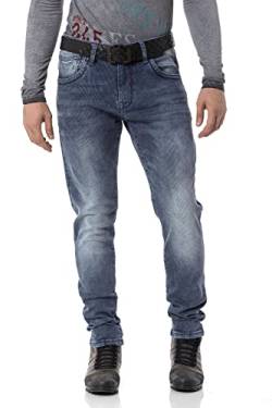 Cipo & Baxx Herren Jeanshose Pants Denim CD811 Blau W40 L34 von Cipo & Baxx