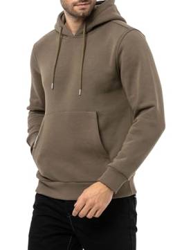 Cipo & Baxx Herren Kapuzenpullover Basic Hoodie Premium Sweatshirt Sweater CL557 Khaki L von Cipo & Baxx