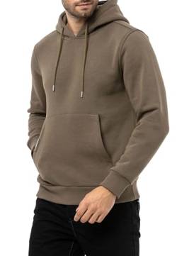 Cipo & Baxx Herren Kapuzenpullover Basic Hoodie Premium Sweatshirt Sweater CL557 Khaki XL von Cipo & Baxx