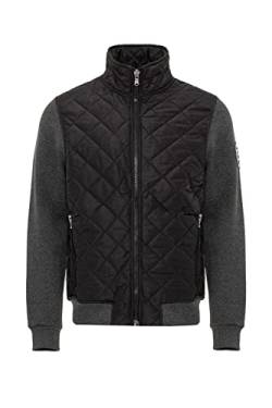 Cipo & Baxx Herren Übergangsjacke Steppjacke Sweat Rautenmuster Jacke CJ295 Black S von Cipo & Baxx