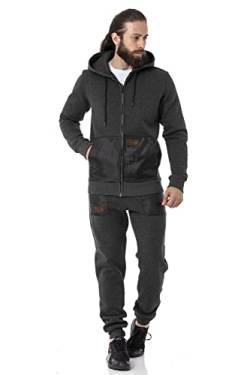 Cipo & Baxx Jogginganzug Sportanzug Sweat Pants Sweatjacke CLR150 Anthracite S von Cipo & Baxx