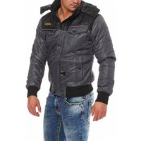 Cipo & Baxx Parka Cipo & Baxx Herren Jacke Parka Mantel von Cipo & Baxx