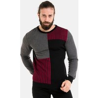 Cipo & Baxx Strickpullover mit modischem Strick-Look von Cipo & Baxx