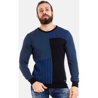 Cipo & Baxx Strickpullover mit modischem Strick-Look von Cipo & Baxx