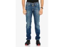 Slim-fit-Jeans CIPO & BAXX Gr. 40, EURO-Größen, blau Herren Jeans Slim Fit von Cipo & Baxx