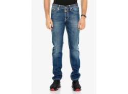 Slim-fit-Jeans CIPO & BAXX Gr. 40, Länge 32, blau Herren Jeans Slim Fit von Cipo & Baxx