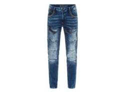 Straight-Jeans CIPO & BAXX Gr. 29, Länge 32, blau Herren Jeans Straight Fit von Cipo & Baxx