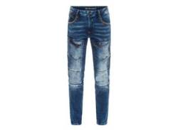 Straight-Jeans CIPO & BAXX Gr. 30, Länge 34, blau Herren Jeans Straight Fit von Cipo & Baxx