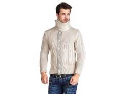 Strickjacke CIPO & BAXX Gr. XL, beige Herren Strickjacken von Cipo & Baxx