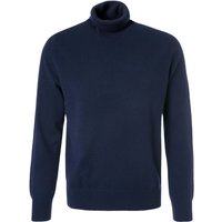 Cipriani Herren Rollkragenpullover blau Kaschmir unifarben von Cipriani