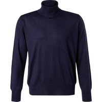 Cipriani Herren Rollkragenpullover blau unifarben von Cipriani