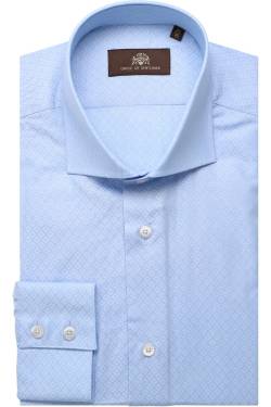 Circle of Gentlemen Slim Fit Hemd hellblau, Einfarbig von Circle of Gentlemen