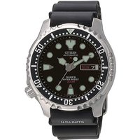 Citizen Automatikuhr, Herren-Armbanduhr Promaster Marine Analog NY0040-09EE von Citizen