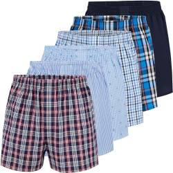 City Life Herren Boxershorts Shorts Boxer (6er Pack) Sparpack S - 4XL, Farbe:Mehrfarbig (Business Multicolour 2), Grösse:L von City Life