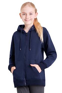 CityComfort Hoodie Jungen Kapuzenjacke, Kinder Pullover Jungen Sweatjacke mit Kapuze (4-5 Jahre, Marineblau) von CityComfort