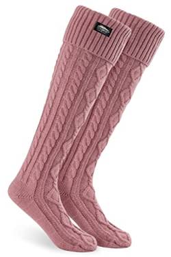 CityComfort Kniestrümpfe Damen Socken, Knee High Socks Women (Rosa) von CityComfort