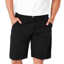 CityComfort Kurze Hosen Herren Chino Shorts - Kurze Chino Hose Herren aus Baumwolle(Schwarz, 2XL) von CityComfort