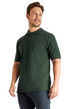 CityComfort Poloshirt Herren, Kurzarm Poloshirts für Herren, XS - 5XL (Grün, M) von CityComfort