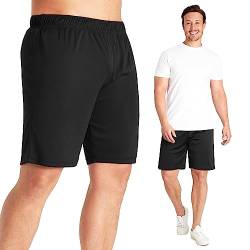 CityComfort Sporthose Herren Kurz Gym Shorts Herren Kurze Hosen Sommer Sport Running Fitness Training Outdoor Laufshorts Trainingshose Sporthose Kurz M-3XL (Schwarz, XL) von CityComfort