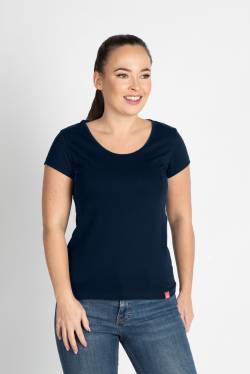 Hi-Tech Damen T-Shirt - Burgunder Klassisch von CityZen