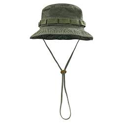 Clakllie Bucket Hat Fischerhut Sonnenhut Sommerhut UV Schutz Sonnenschutz Faltbarer Safari Fischerhüte Gartenhut mit Kinnband Outdoor Wanderhut Anglerhut for Damen Herren von Clakllie