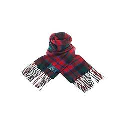 Clans of Scotland - Schal aus reiner Lammwolle, schottischer Clan-Tartan-Schal - 100 % Wolle - Tartan-Flugzeugschal - perfekt für Damen und Herren - 30,5 x 152,4 cm, Macnaughton, One size von Clans of Scotland