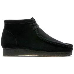 Clarks Herren Wallabee Boot Derby, Schwarz, 47 EU von Clarks Originals