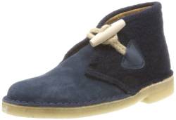 Clarks Originals Damen Duffle Desert Boots, Blau (Navy/Comb), 41 EU von Clarks Originals
