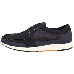 Clarks ATL Sail West - Navy Nubukleder 42,5 EU von Clarks